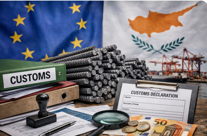 Έρευνα για «αιγυπτιακό σίδηρο» σε Κύπρο και ΕΕ–Καταγγελία σε Τελωνιακές Αρχές