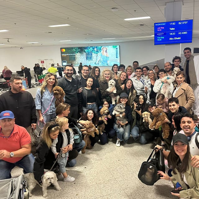 Greece: 100 Pets Repatriated from the Middle East