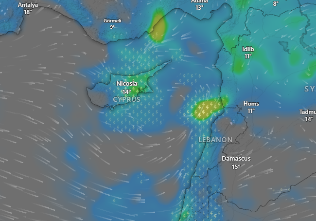 Σε ισχύ κίτρινη προειδοποίηση-Δείτε live την εξέλιξη της κακοκαιρίας (ΧΑΡΤΗΣ)