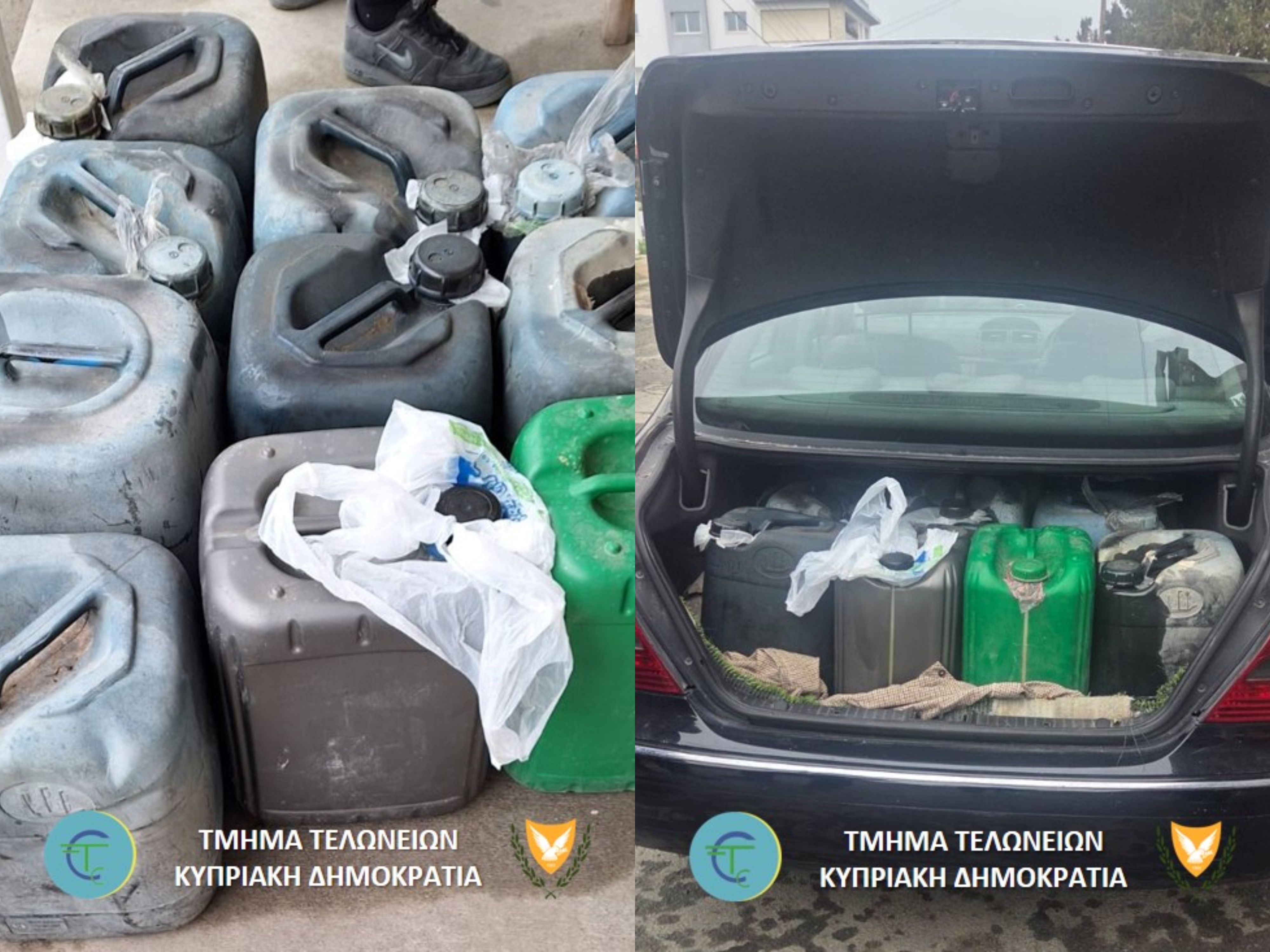 Τσάκωσαν 80χρονο με 200 λίτρα καυσίμων στο οδόφραγμα Αγίου Δομετίου (ΦΩΤΟ)