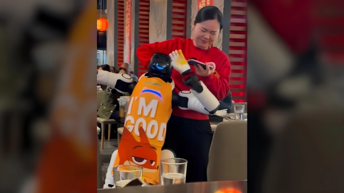 China: "Out of Control" Robot Throws Food at Customers in Restaurant (VIDEO)