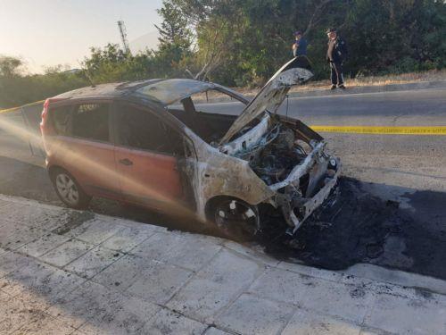 Φωτιά σε όχημα τα ξημερώματα στην επαρχία Πάφου - Τέθηκε κακόβουλα