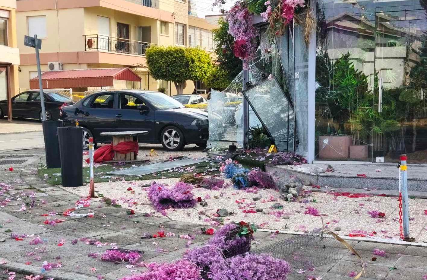 Λεμεσός: Υπό κράτηση δύο ύποπτοι για την έκρηξη σε ανθοπωλείο