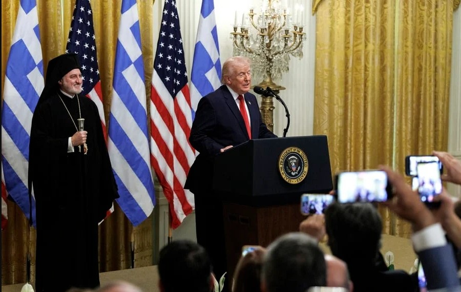 Τραμπ στον Λευκό Οίκο για 25η Μαρτίου: «Οφείλουμε στους Έλληνες τη δημοκρατία»