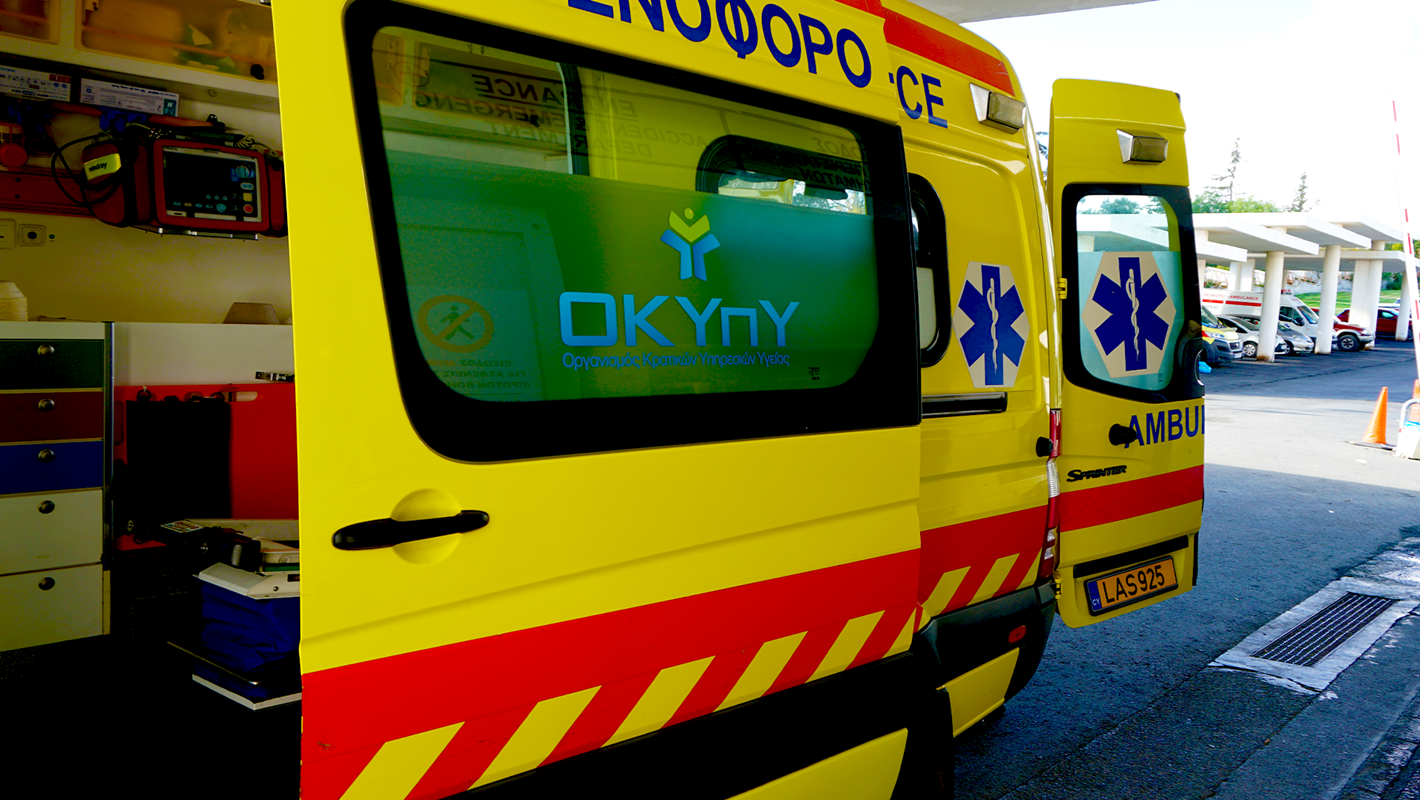 Serious Condition for 39-Year-Old Motorcyclist After Geroskipou Accident