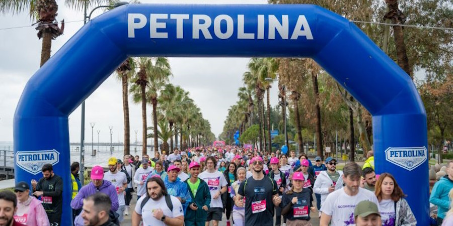 Δυναμική και φέτος η παρουσία της Πετρολίνα 
στον ΧΜ Μαραθώνιο Λεμεσού