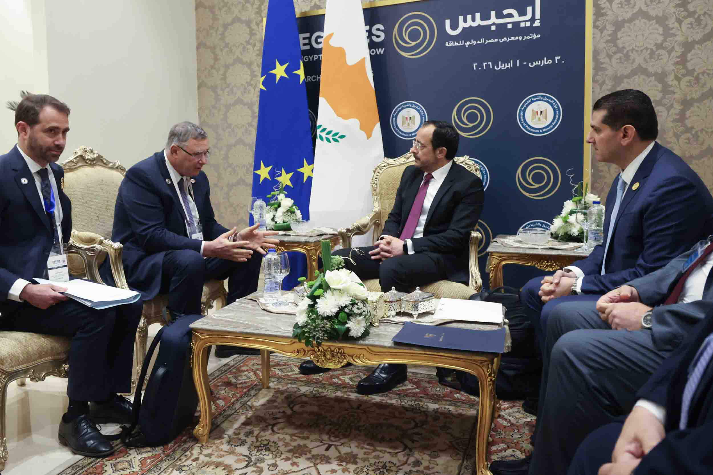 Δαμιανός: Ανανεώνεται η πολιτική βούληση με Αίγυπτο για «Κρόνο» & «Αφροδίτη»