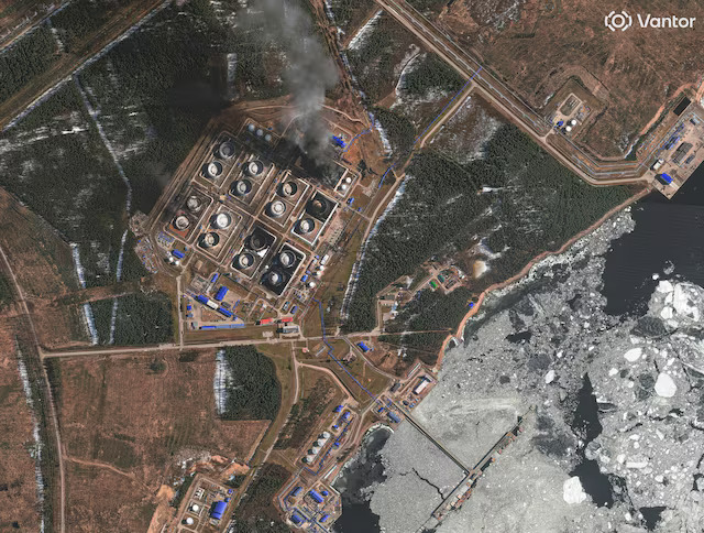 Reuters: Ζημιά 40% σε εγκαταστάσεις αποθήκευσης Πριμόρσκ από Ουκρανικά drones