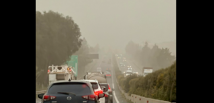 BINTEO: «Πνίγηκε» στη σκόνη η Κύπρος – Πότε υποχωρεί το φαινόμενο