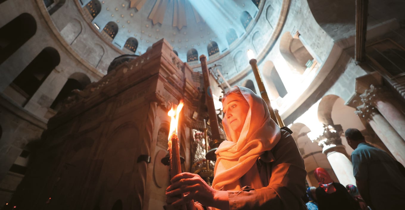 Δείτε Live από τα Ιεροσόλυμα την τελετή Αφής του Αγίου Φωτός