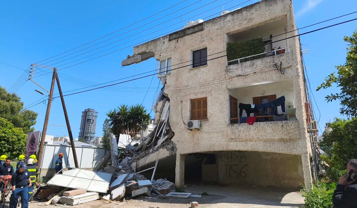 Έρευνες της Αστυνομίας για την κατάρρευση της πολυκατοικίας στη Λεμεσό