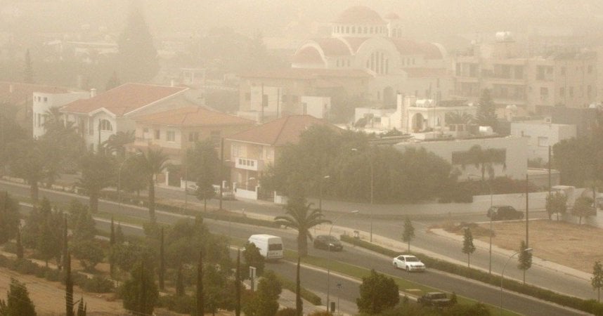 Νέο κύμα σκόνης θα «πνίξει» την Κύπρο - Πότε επιστρέφουν οι βροχές