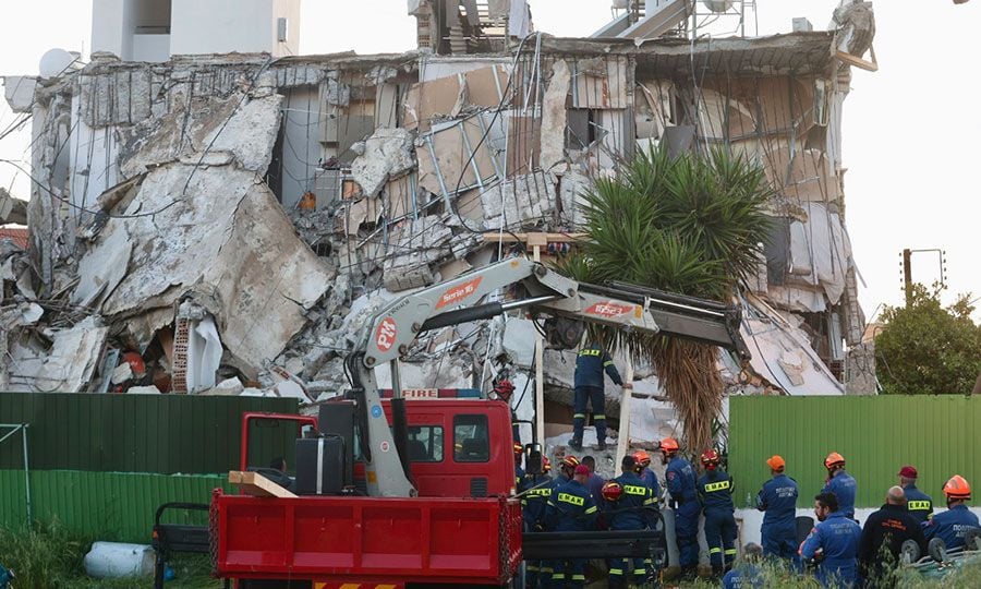 Κατάρρευση κτιρίου στη Γερμασόγεια: Συνεχίζονται οι καταθέσεις από Αστυνομία
