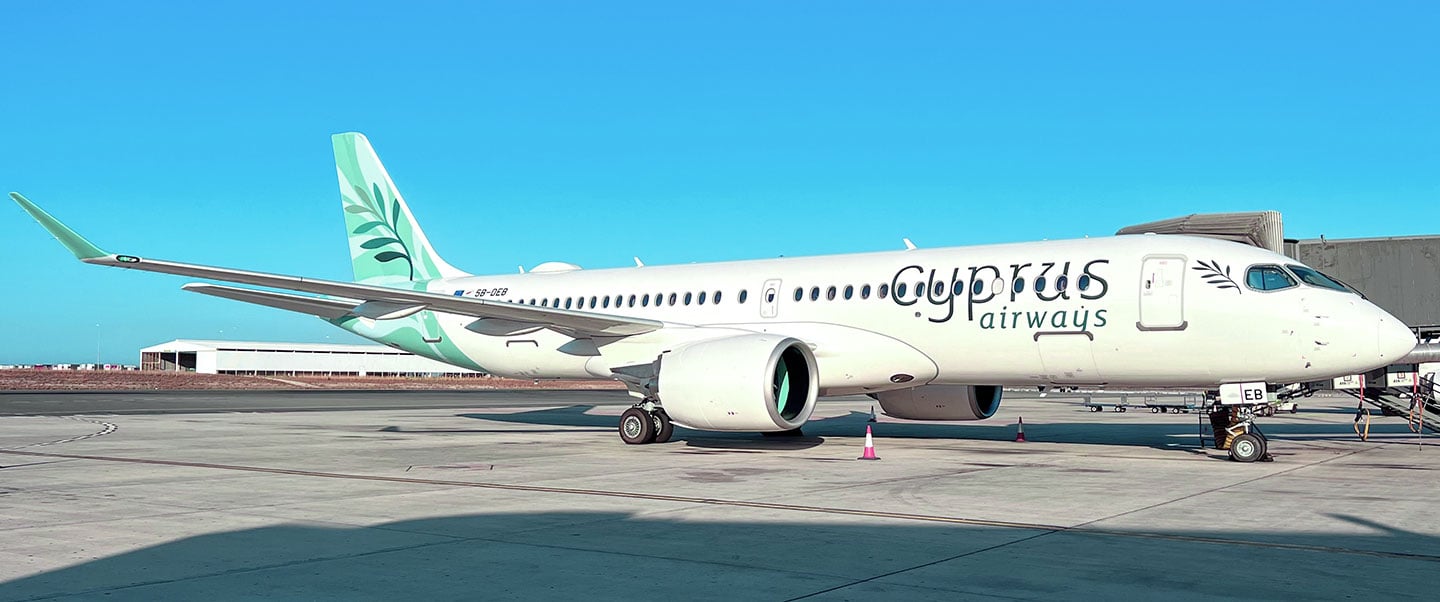 &Eta; Cyprus Airways &epsilon;&pi;&alpha;&nu;&epsilon;&kappa;&kappa;&iota;&nu;&epsilon;ί &pi;&tau;ή&sigma;&epsilon;&iota;&sigmaf; &mu;&epsilon;&tau;&alpha;&xi;ύ &Tau;&epsilon;&lambda; &Alpha;&beta;ί&beta; &kappa;&alpha;&iota; &Kappa;ύ&pi;&rho;&omicron;&upsilon;