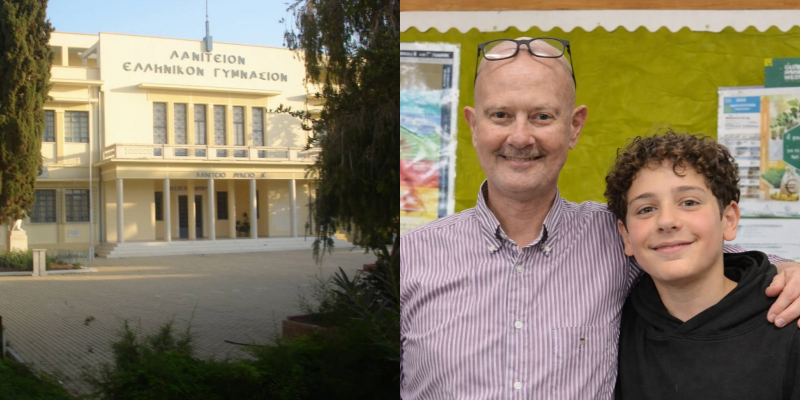 Ρίγη συγκίνησης: Ο αποχαιρετισμός του μαθητή Λοΐζου, στον Κυριάκο Κωνσταντίνου