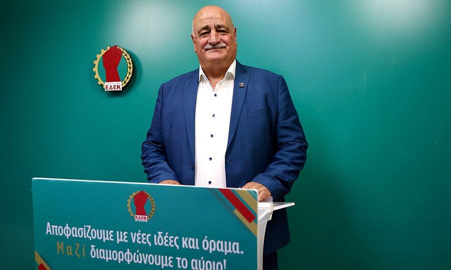 Αναστασίου: Ιστορικό κόμμα με μέλλον η ΕΔΕΚ - Στόχος η επανεκλογή 4 βουλευτών