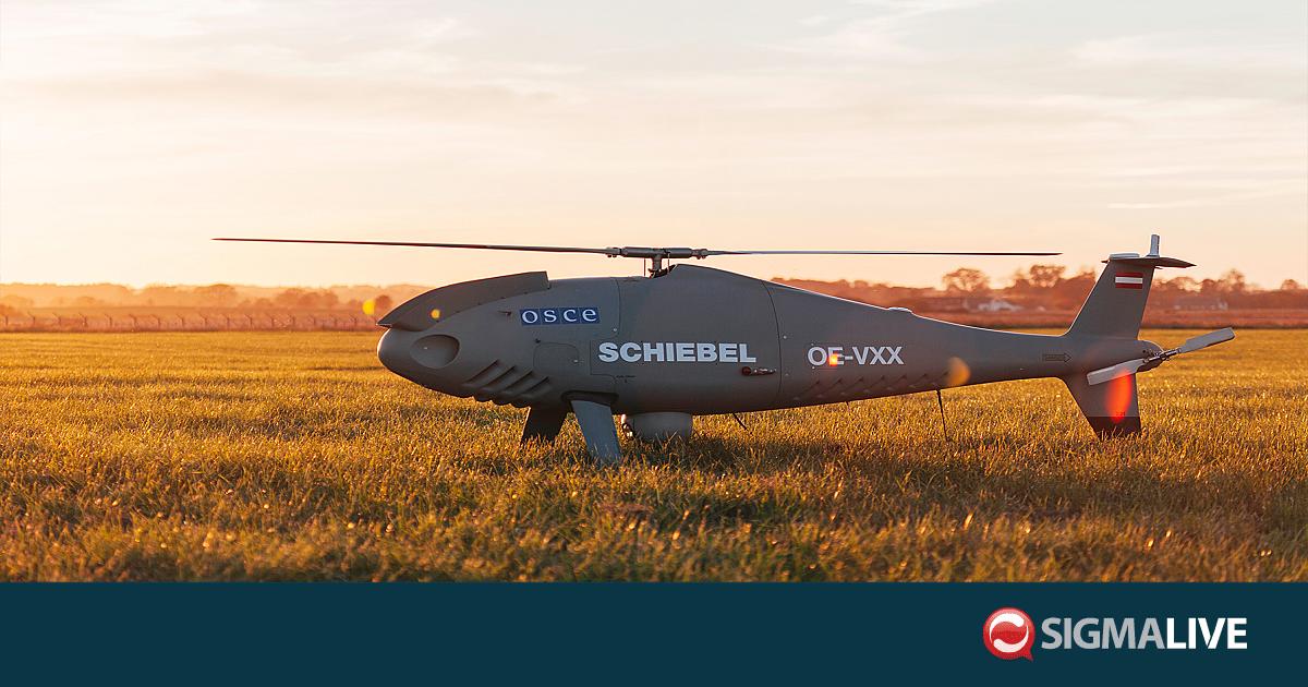 &Gamma;&alpha;&lambda;&lambda;ί&alpha;: &Epsilon;&pi;&iota;&tau;&upsilon;&chi;&eta;&mu;έ&nu;&epsilon;&sigmaf; &omicron;&iota; &pi;&rho;ώ&tau;&epsilon;&sigmaf; &delta;&omicron;&kappa;&iota;&mu;έ&sigmaf; &tau;&omega;&nu; drones Camcopter S-100