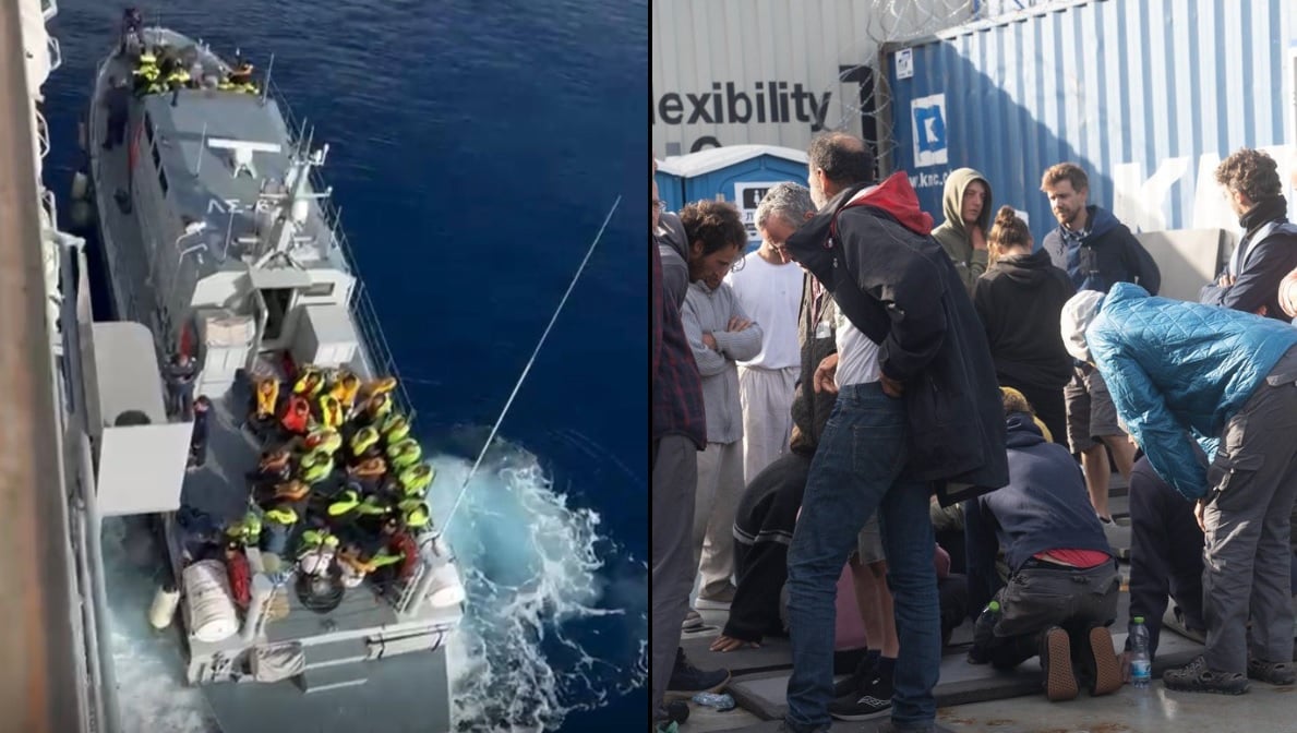 &Delta;ύ&omicron; &mu;έ&lambda;&eta; &tau;&omicron;&upsilon; &laquo;Global Sumud Flotilla&raquo; &omicron;&delta;&eta;&gamma;&omicron;ύ&nu;&tau;&alpha;&iota; &sigma;&tau;&omicron; &Iota;&sigma;&rho;&alpha;ή&lambda; &gamma;&iota;&alpha; &alpha;&nu;ά&kappa;&rho;&iota;&sigma;&eta;