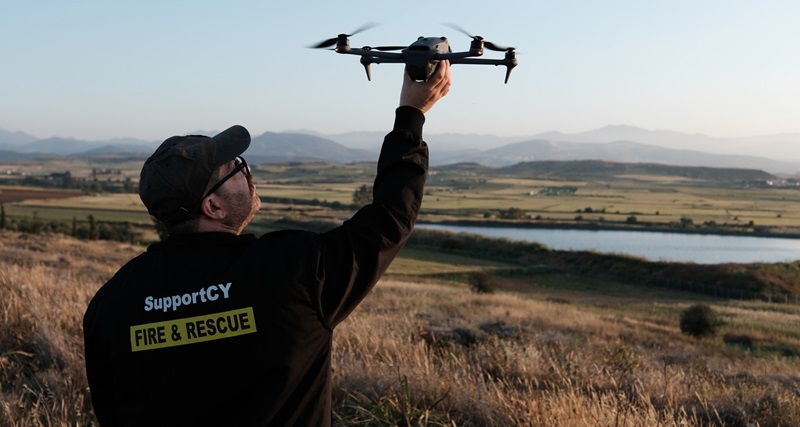 &Sigma;&epsilon; &lambda;&epsilon;&iota;&tau;&omicron;&upsilon;&rho;&gamma;ί&alpha; drones &tau;&omicron;&upsilon; SupportCY &gamma;&iota;&alpha; &sigma;&kappa;&omicron;&pi;&omicron;ύ&sigmaf; &pi;&rho;ό&lambda;&eta;&psi;&eta;&sigmaf; &pi;&upsilon;&rho;&kappa;&alpha;&gamma;&iota;ώ&nu; (PICS)