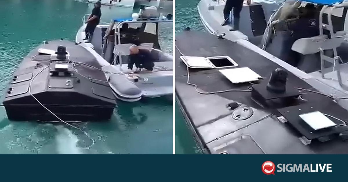 &Lambda;&epsilon;&upsilon;&kappa;ά&delta;&alpha;: &Sigma;&tau;&omicron; &Pi;&omicron;&lambda;&epsilon;&mu;&iota;&kappa;ό &Nu;&alpha;&upsilon;&tau;&iota;&kappa;ό &tau;&omicron; &theta;&alpha;&lambda;ά&sigma;&sigma;&iota;&omicron; drone &pi;&omicron;&upsilon; &epsilon;&nu;&tau;&omicron;&pi;ί&sigma;&tau;&eta;&kappa;&epsilon;