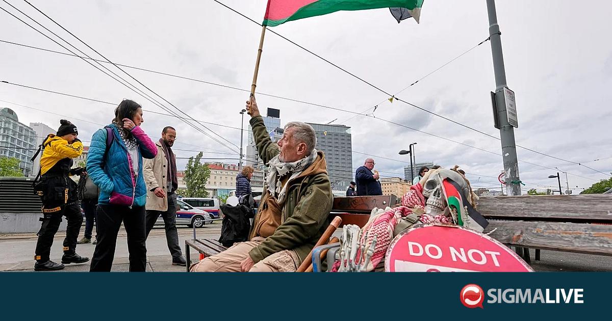 Eurovision:&Sigma;&tau;&eta; &sigma;&kappa;&iota;ά &delta;&iota;&alpha;&delta;&eta;&lambda;ώ&sigma;&epsilon;&omega;&nu; &gamma;&iota;&alpha; &alpha;&pi;&omicron;&kappa;&lambda;&epsilon;&iota;&sigma;&mu;ό &Iota;&sigma;&rho;&alpha;ή&lambda; &eta; έ&nu;&alpha;&rho;&xi;&eta; &tau;&omicron;&upsilon; &delta;&iota;&alpha;&gamma;&omega;&nu;&iota;&sigma;&mu;&omicron;ύ