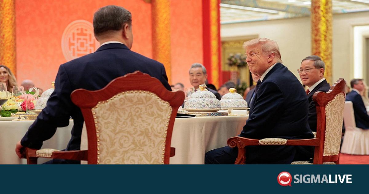 &Tau;&omicron; &mu;&epsilon;&nu;&omicron;ύ &sigma;&tau;&omicron; &delta;&epsilon;ί&pi;&nu;&omicron; &Tau;&rho;&alpha;&mu;&pi;-&Sigma;&iota;: &Alpha;&pi;ό &pi;&alpha;ϊ&delta;ά&kappa;&iota;&alpha;, &pi;ά&pi;&iota;&alpha; &Pi;&epsilon;&kappa;ί&nu;&omicron;&upsilon; έ&omega;&sigmaf; &tau;&iota;&rho;&alpha;&mu;&iota;&sigma;&omicron;ύ (&Phi;&Omega;&Tau;&Omicron;)