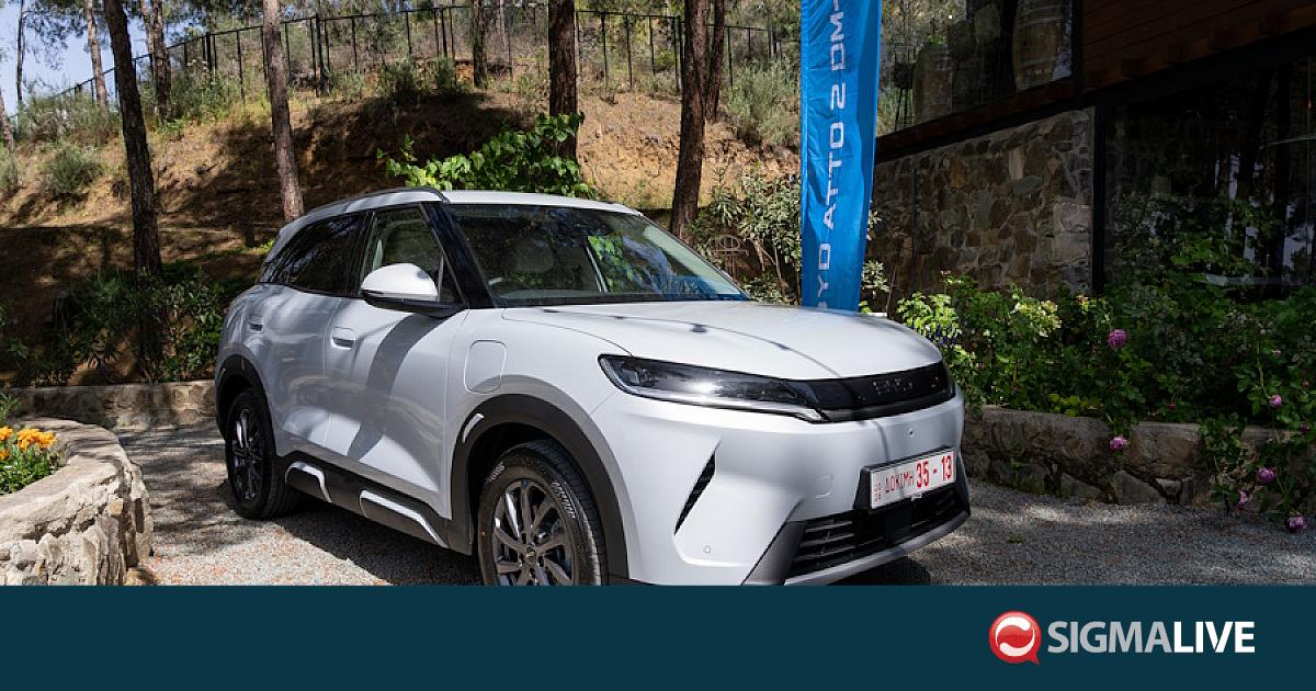 &Eta; BYD &Kappa;ύ&pi;&rho;&omicron;&upsilon; &pi;&alpha;&rho;&omicron;&upsilon;&sigma;ί&alpha;&sigma;&epsilon; &tau;&omicron; &nu;έ&omicron; ATTO 2 DM-i