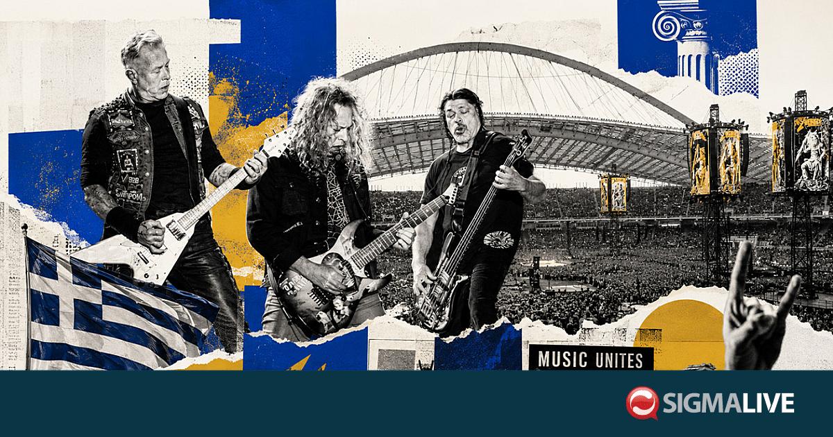 Metallica: &Tau;&omicron; sold out &tau;&omega;&nu; 12.000.000 &epsilon;&upsilon;&rho;ώ &sigma;&tau;&eta;&nu; &Epsilon;&lambda;&lambda;ά&delta;&alpha;