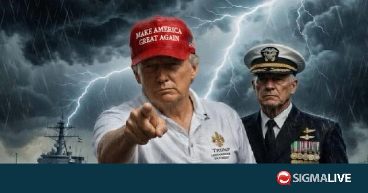 &Tau;&rho;&alpha;&mu;&pi;: &Xi;έ&sigma;&pi;&alpha;&sigma;&mu;&alpha; &laquo;&kappa;&alpha;&tau;&alpha;&iota;&gamma;ί&delta;&alpha;&sigmaf;&raquo; &sigma;&tau;&iota;&sigmaf; &sigma;&chi;έ&sigma;&epsilon;&iota;&sigmaf; &mu;&epsilon; &Iota;&rho;ά&nu; &mu;έ&sigma;&omega; &epsilon;&iota;&kappa;ό&nu;&alpha;&sigmaf; AI