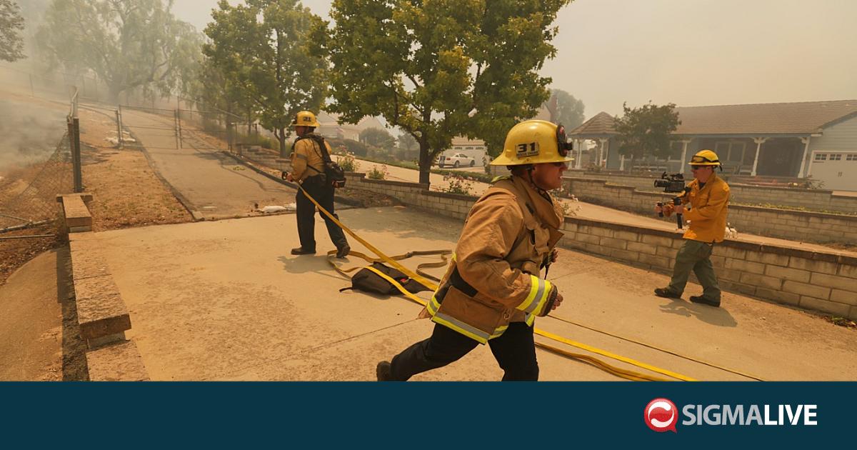 &Mu;&epsilon;&gamma;ά&lambda;&eta; &pi;&upsilon;&rho;&kappa;&alpha;&gamma;&iota;ά &sigma;&tau;&omicron; &Lambda;&omicron;&sigmaf; Ά&nu;&tau;&zeta;&epsilon;&lambda;&epsilon;&sigmaf; - &Epsilon;&sigma;&pi;&epsilon;&upsilon;&sigma;&mu;έ&nu;&eta; &epsilon;&kappa;&kappa;έ&nu;&omega;&sigma;&eta; &pi;&epsilon;&rho;&iota;&omicron;&chi;ώ&nu; (&Beta;&Iota;&Nu;&Tau;&Epsilon;&Omicron;)
