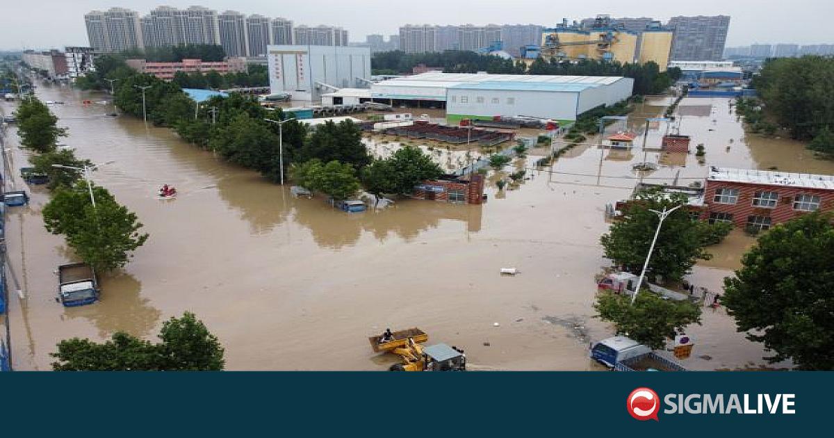 &Kappa;ί&nu;&alpha;: &Tau;&omicron;&upsilon;&lambda;ά&chi;&iota;&sigma;&tau;&omicron;&nu; 10 &nu;&epsilon;&kappa;&rho;&omicron;ί &alpha;&pi;ό &kappa;&alpha;&tau;&alpha;&rho;&rho;&alpha;&kappa;&tau;ώ&delta;&epsilon;&iota;&sigmaf; &beta;&rho;&omicron;&chi;έ&sigmaf;