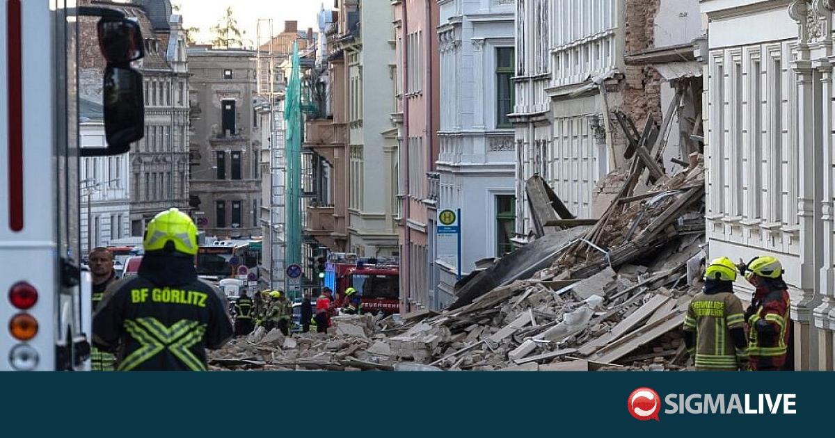 &Gamma;&epsilon;&rho;&mu;&alpha;&nu;ί&alpha;: &Tau;&rho;&epsilon;&iota;&sigmaf; &alpha;&gamma;&nu;&omicron;&omicron;ύ&mu;&epsilon;&nu;&omicron;&iota; &mu;&epsilon;&tau;ά &tau;&eta;&nu; &kappa;&alpha;&tau;ά&rho;&rho;&epsilon;&upsilon;&sigma;&eta; &kappa;&tau;&iota;&rho;ί&omicron;&upsilon; &sigma;&tau;&eta; &Sigma;&alpha;&xi;&omicron;&nu;ί&alpha;