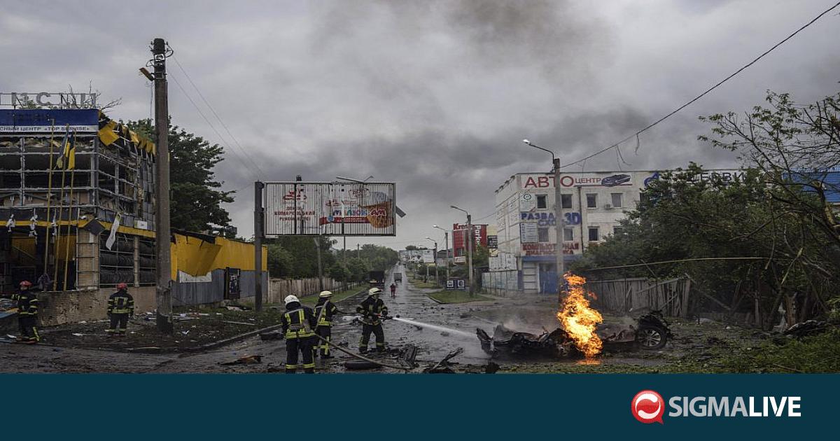 &Omicron;&upsilon;&kappa;&rho;&alpha;&nu;&iota;&kappa;ό: &Sigma;&phi;&omicron;&delta;&rho;&omicron;ί &rho;&omega;&sigma;&iota;&kappa;&omicron;ί &beta;&omicron;&mu;&beta;&alpha;&rho;&delta;&iota;&sigma;&mu;&omicron;ί &sigma;&tau;&omicron; &Kappa;ί&epsilon;&beta;&omicron; &mu;&epsilon; &tau;&omicron;&upsilon;&lambda;ά&chi;&iota;&sigma;&tau;&omicron;&nu; έ&nu;&alpha; &nu;&epsilon;&kappa;&rho;ό