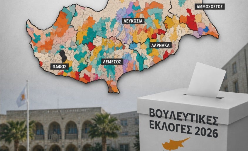 &Omicron; &chi;ά&rho;&tau;&eta;&sigmaf; &tau;&omega;&nu; &Kappa;&omicron;&mu;&mu;ά&tau;&omega;&nu; - &Pi;&omega;&sigmaf; &psi;ή&phi;&iota;&sigma;&epsilon; &kappa;ά&theta;&epsilon; &pi;&epsilon;&rho;&iota;&omicron;&chi;ή &tau;&eta;&sigmaf; &Kappa;ύ&pi;&rho;&omicron;&upsilon; (&Phi;&Omega;&Tau;&Omicron;)