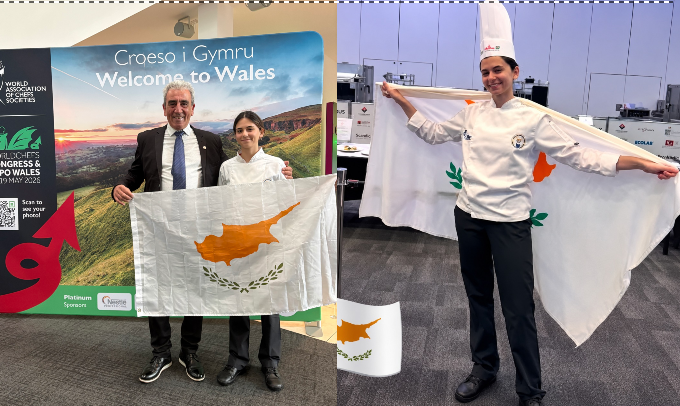 &Eta; &Kappa;ύ&pi;&rho;&omicron;&sigmaf; &sigma;&tau;&eta;&nu; 4&eta; &theta;έ&sigma;&eta; &pi;&alpha;&gamma;&kappa;&omicron;&sigma;&mu;ί&omega;&sigmaf; &sigma;&tau;&omicron; Global Young Chef of the Year