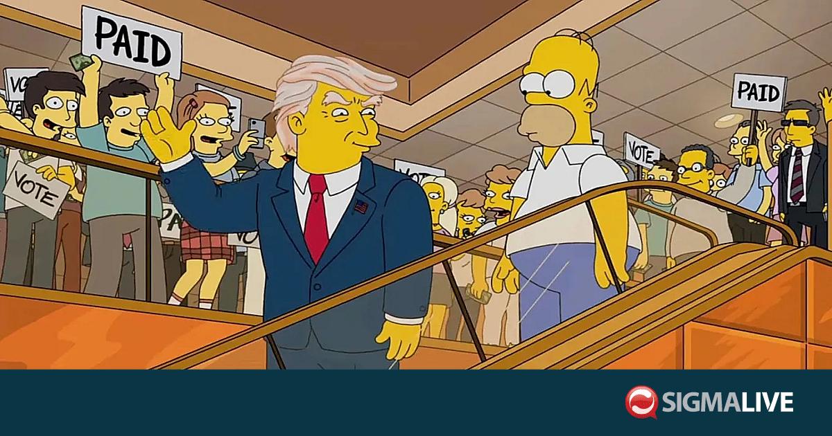 &Omicron; &sigma;&epsilon;&nu;&alpha;&rho;&iota;&omicron;&gamma;&rho;ά&phi;&omicron;&sigmaf; &tau;&omega;&nu; Simpsons &pi;&omicron;&upsilon; &laquo;&pi;&rho;ό&beta;&lambda;&epsilon;&psi;&epsilon;&raquo; &tau;&omicron;&nu; &Tau;&rho;&alpha;&mu;&pi; &delta;&iota;&epsilon;&kappa;&delta;&iota;&kappa;&epsilon;ί &tau;&omicron;&nu; &Lambda;&epsilon;&upsilon;&kappa;ό &Omicron;ί&kappa;&omicron;