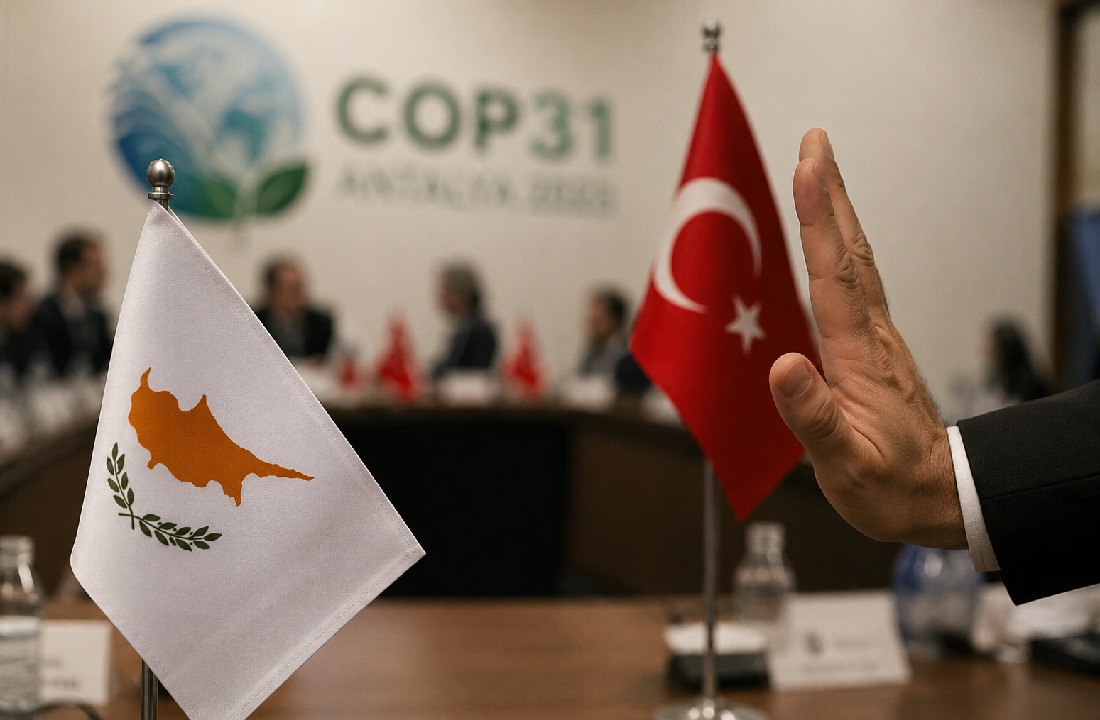 POLITICO: &Eta; &Tau;&omicron;&upsilon;&rho;&kappa;ί&alpha; &alpha;&pi;&omicron;&kappa;&lambda;&epsilon;ί&epsilon;&iota; &Kappa;&Delta; &alpha;&pi;ό &pi;&rho;&omicron;&pi;&alpha;&rho;&alpha;&sigma;&kappa;&epsilon;&upsilon;&alpha;&sigma;&tau;&iota;&kappa;έ&sigmaf; &epsilon;&pi;&alpha;&phi;έ&sigmaf; &gamma;&iota;&alpha; &tau;&eta;&nu; COP31