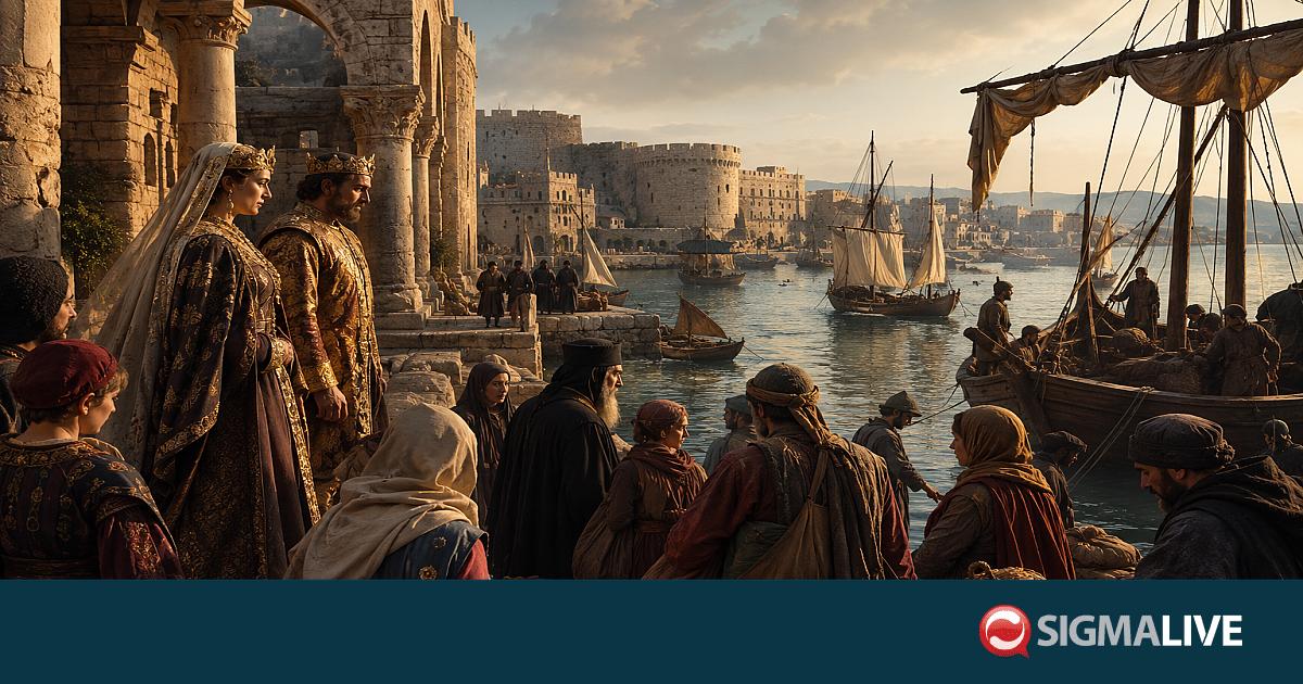 &Eta; &Kappa;ύ&pi;&rho;&omicron;&sigmaf; &omega;&sigmaf; &kappa;&alpha;&tau;&alpha;&phi;ύ&gamma;&iota;&omicron; &tau;&omega;&nu; &Beta;&upsilon;&zeta;&alpha;&nu;&tau;&iota;&nu;ώ&nu; &mu;&epsilon;&tau;ά &tau;&eta;&nu; Ά&lambda;&omega;&sigma;&eta; &ndash;&Omicron; &rho;ό&lambda;&omicron;&sigmaf; &tau;&eta;&sigmaf; &Pi;&alpha;&lambda;&alpha;&iota;&omicron;&lambda;&omicron;&gamma;ί&nu;&alpha;&sigmaf;