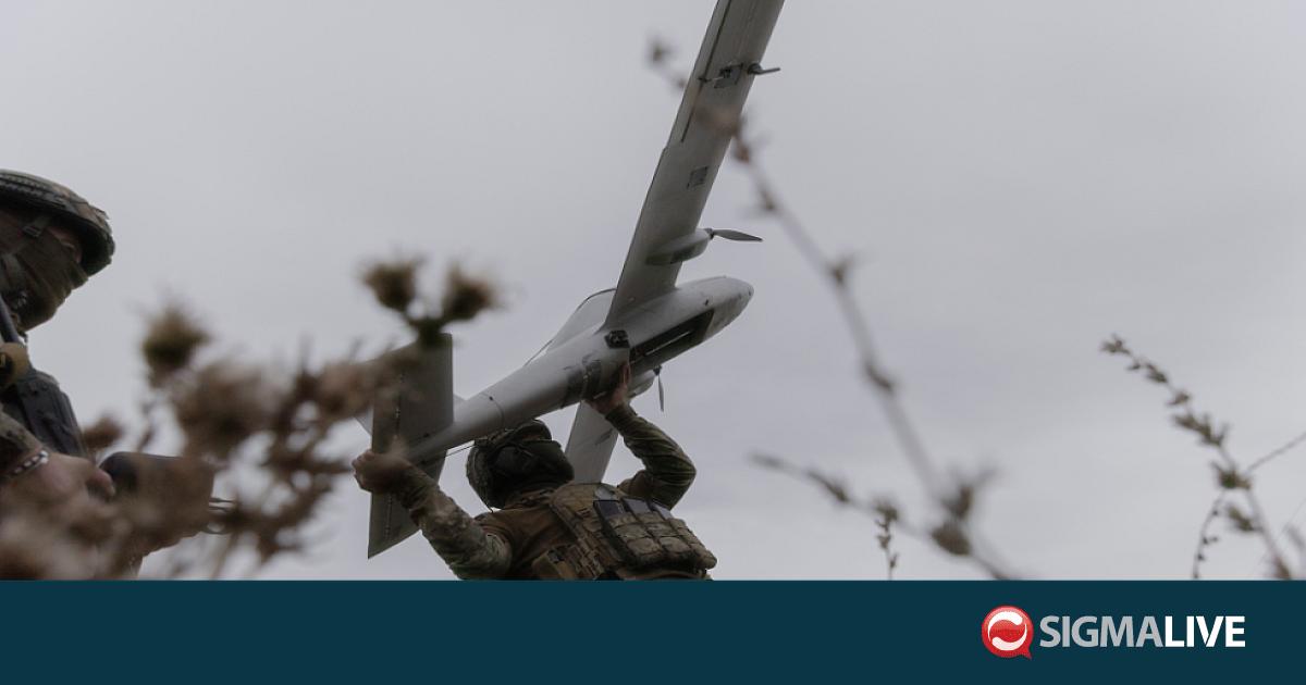 &Rho;&omega;&sigma;ί&alpha;: Έ&nu;&alpha;&sigmaf; &nu;&epsilon;&kappa;&rho;ό&sigmaf; &sigma;&epsilon; &omicron;&upsilon;&kappa;&rho;&alpha;&nu;&iota;&kappa;ή &epsilon;&pi;ί&theta;&epsilon;&sigma;&eta; &mu;&epsilon; drones &sigma;&tau;&eta;&nu; &Beta;ό&lambda;&gamma;&kappa;&omicron;&gamma;&kappa;&rho;&alpha;&nu;&tau;