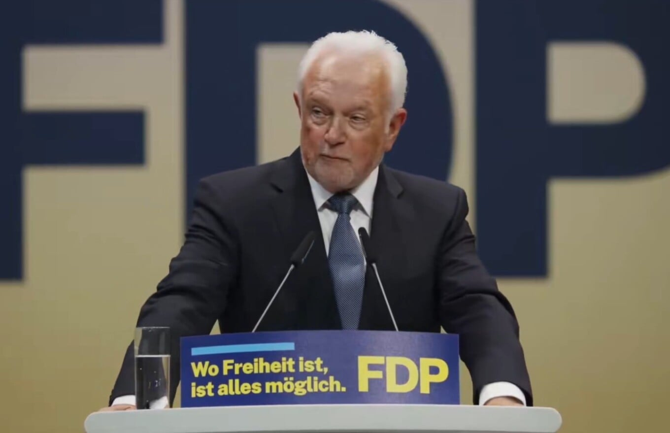Νέος αρχηγός του γερμανικού FDP o Βόλφγκανγκ Κουμπίκι