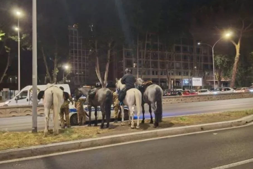 Ιταλία: Άλογα τρόμαξαν από πυροτεχνήματα και σκόρπισαν το χάος-5 τραυματίες