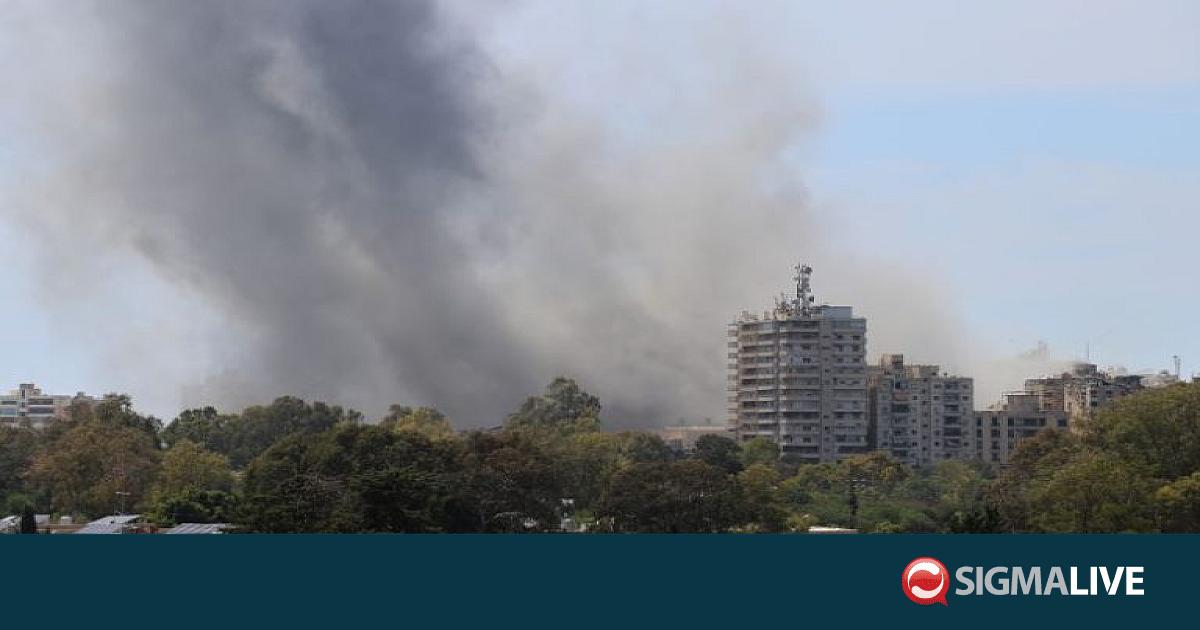 &Lambda;ί&beta;&alpha;&nu;&omicron;&sigmaf;: &Omicron;&kappa;&tau;ώ &nu;&epsilon;&kappa;&rho;&omicron;ί &kappa;&alpha;&iota; 19 &tau;&rho;&alpha;&upsilon;&mu;&alpha;&tau;ί&epsilon;&sigmaf; &alpha;&pi;ό &iota;&sigma;&rho;&alpha;&eta;&lambda;&iota;&nu;ό &pi;&lambda;ή&gamma;&mu;&alpha;