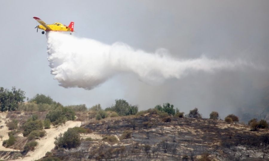 Κατέφθασαν τα δύο αεροσκάφη του μηχανισμού RescEU για αντιμετώπιση πυρκαγιών