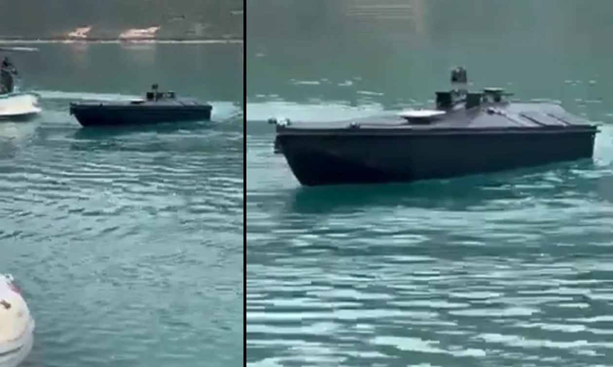&Alpha;&pi;&omicron;&lambda;&omicron;&gamma;ή&theta;&eta;&kappa;&epsilon; &eta; &Omicron;&upsilon;&kappa;&rho;&alpha;&nu;ί&alpha; &gamma;&iota;&alpha; drone &sigma;&tau;&eta; &Lambda;&epsilon;&upsilon;&kappa;ά&delta;&alpha;: &laquo;&Lambda;&upsilon;&pi;&omicron;ύ&mu;&alpha;&sigma;&tau;&epsilon; &gamma;&iota;&alpha; &tau;&omicron; &pi;&epsilon;&rho;&iota;&sigma;&tau;&alpha;&tau;&iota;&kappa;ό&raquo;