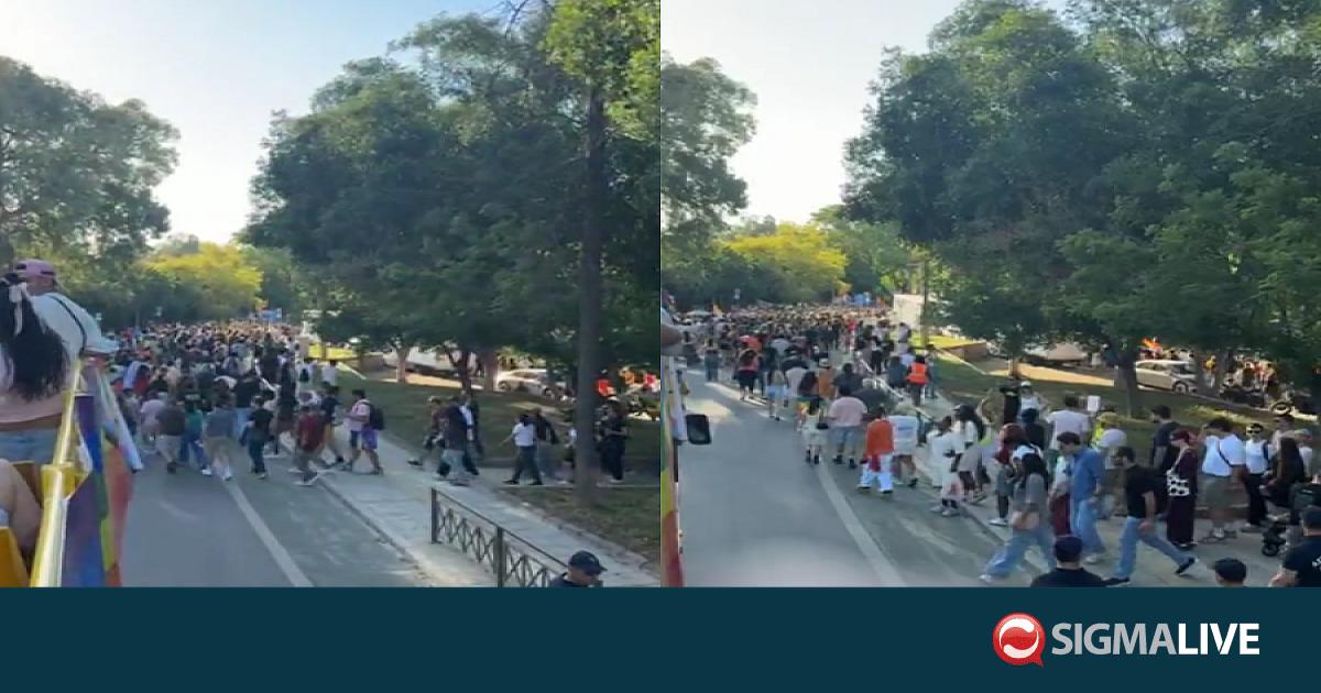 &Pi;&lambda;ή&theta;&omicron;&sigmaf; &kappa;ό&sigma;&mu;&omicron;&upsilon; &sigma;&tau;&omicron; Cyprus Pride: &laquo;&Pi;ά&rho;&epsilon; &delta;&rho;ό&mu;&omicron;. &Tau;&omicron;&nu; &delta;&iota;&kappa;ό &sigma;&omicron;&upsilon; &pi;&epsilon;&rho;ή&phi;&alpha;&nu;&omicron; &delta;&rho;ό&mu;&omicron;&raquo;(vid)