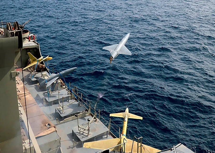 CENTCOM: Κατέρριψε τέσσερα ιρανικά drones με κατεύθυνση το Ο