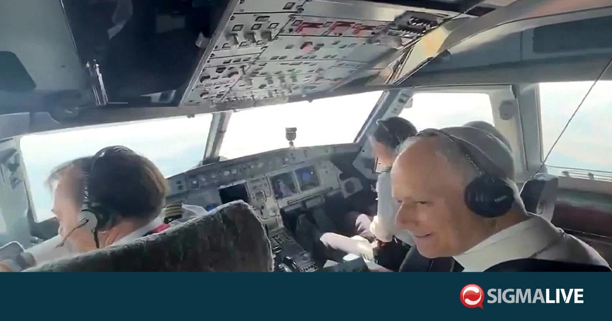 &Sigma;&epsilon; &kappa;ό&kappa;&pi;&iota;&tau; &alpha;&epsilon;&rho;&omicron;&sigma;&kappa;ά&phi;&omicron;&upsilon;&sigmaf; &omicron; &Pi;ά&pi;&alpha;&sigmaf; &sigma;&tau;&eta;&nu; &Iota;&sigma;&pi;&alpha;&nu;ί&alpha;- &Chi;&alpha;&iota;&rho;έ&tau;&eta;&sigma;&epsilon; &pi;&iota;&lambda;ό&tau;&omicron;&upsilon;&sigmaf; &mu;&alpha;&chi;&eta;&tau;&iota;&kappa;ώ&nu; (vid)