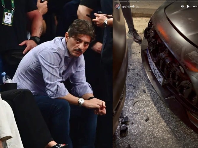 Δ. Γιαννακόπουλος: Τροχαίο ατύχημα για τον ιδιοκτήτη της ΚΑΕ