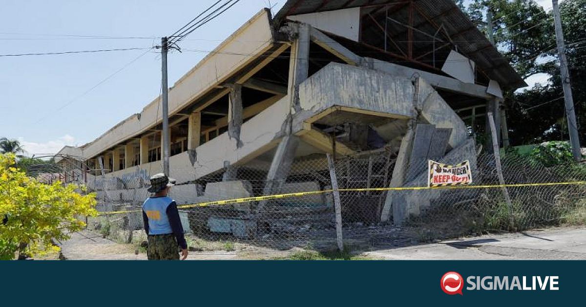 &Sigma;&epsilon;&iota;&sigma;&mu;ό&sigmaf; &sigma;&tau;&iota;&sigmaf; &Phi;&iota;&lambda;&iota;&pi;&pi;ί&nu;&epsilon;&sigmaf;: &Sigma;&tau;&omicron;&upsilon;&sigmaf; 46 &alpha;&nu;ή&lambda;&theta;&epsilon; &omicron; &alpha;&rho;&iota;&theta;&mu;ό&sigmaf; &tau;&omega;&nu; &nu;&epsilon;&kappa;&rho;ώ&nu;