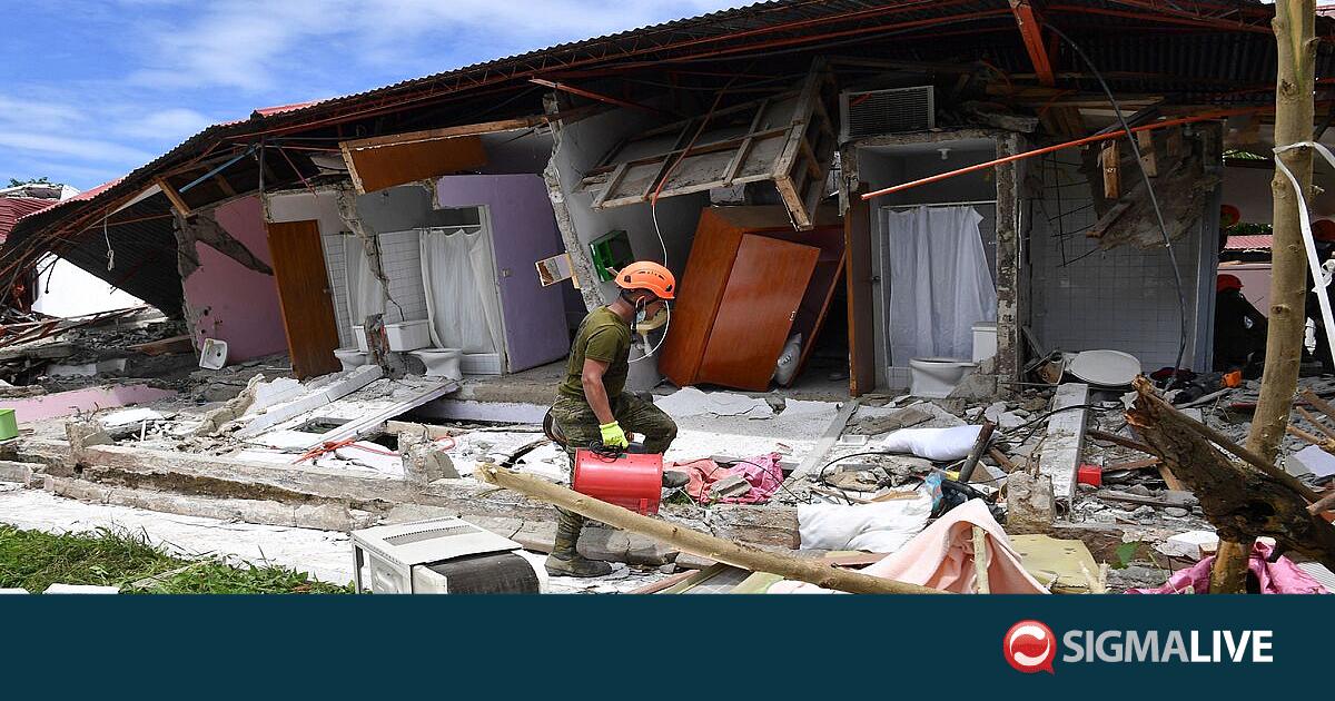 &Sigma;&epsilon;&iota;&sigma;&mu;ό&sigmaf; &sigma;&tau;&iota;&sigmaf; &Phi;&iota;&lambda;&iota;&pi;&pi;ί&nu;&epsilon;&sigmaf;: &Tau;&omicron;&upsilon;&lambda;ά&chi;&iota;&sigma;&tau;&omicron;&nu; 55 &nu;&epsilon;&kappa;&rho;&omicron;ί, 31 &alpha;&kappa;ό&mu;&eta; &alpha;&gamma;&nu;&omicron;&omicron;ύ&mu;&epsilon;&nu;&omicron;&iota;